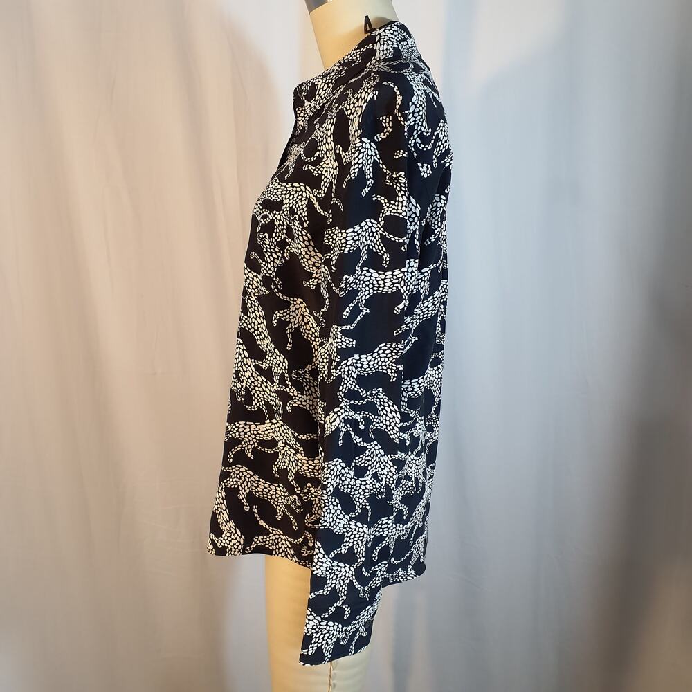 Rails Monochrome Patterned Blouse - image 5